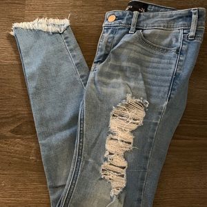 Hollister Crop Jeans size 0